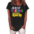 Welcome Back To School Here I Come 487 Shirt Women's Loosen Crew Neck Short Sleeve T-Shirt Black