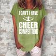 Cheer Competition Cheerleading Cheerleader Stuff V2 Women's Loosen Crew Neck Short Sleeve T-Shirt Green