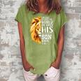 Christian Gifts For Men Lion Of Judah Graphic God John 316 Women's Loosen Crew Neck Short Sleeve T-Shirt Green
