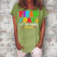 Lets Do This Field Day Thing Teacher Student School Women's Loosen Crew Neck Short Sleeve T-Shirt Green