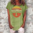 Reel Girl Fish V2 Women's Loosen Crew Neck Short Sleeve T-Shirt Green