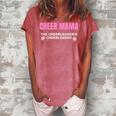 Cheer Mama Cheermom Women Cheerleader Mom V2 Women's Loosen Crew Neck Short Sleeve T-Shirt Watermelon