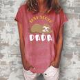 Dada Grandpa Gift Best Sloth Dada Ever Women's Loosen Crew Neck Short Sleeve T-Shirt Watermelon