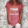 Funny Lucky Fishing Pole Graphic For Women And Men Fishermen Women's Loosen Crew Neck Short Sleeve T-Shirt Watermelon