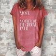 Most Amazing Mother Of The Groom Ever Bridal Party Tee Women's Loosen Crew Neck Short Sleeve T-Shirt Watermelon
