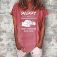 Pappy And Granddaughter Best Friends For Life Matching Women's Loosen Crew Neck Short Sleeve T-Shirt Watermelon