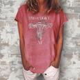 Pro Choice Af Pro Abortion Feminist Feminism Womens Rights Women's Loosen Crew Neck Short Sleeve T-Shirt Watermelon