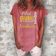 Womens Proud Grandma Of A Class Of 2022 Graduate Senior 22 Proud Grandma Women's Loosen Crew Neck Short Sleeve T-Shirt Watermelon