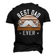 Best Dad Ever Fathers Day Gift Men's 3D Print Graphic Crewneck Short Sleeve T-shirt Black
