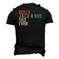Best Jack-A-Bee Dad Ever Retro Vintage Men's 3D T-Shirt Back Print Black