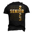 Class Of 2023 Senior 2023 Graduation Or First Day Of School Men's 3D T-Shirt Back Print Black