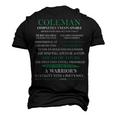 Coleman Name Coleman Completely Unexplainable Men's 3D T-shirt Back Print Black