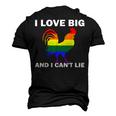 Equality Gay Pride 2022 Rainbow Lgbtq Flag Love Is Love Wins Men's 3D T-Shirt Back Print Black