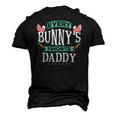Mens Every Bunnys Favorite Daddy Tee Cute Easter Egg Men's 3D T-Shirt Back Print Black