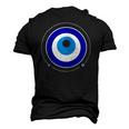 Evil Eye Greek Nazar May Every Evil Eye Upon You Go Blind Zip Men's 3D T-Shirt Back Print Black