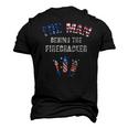 Expecting Daddy 4Th Of July Soon To Be Dad Announcement Men's 3D T-shirt Back Print Black