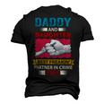Father Grandpa Daddy And Daughter Best Freakin Partner In Crime Ever 115 Family Dad Men's 3D Print Graphic Crewneck Short Sleeve T-shirt Black
