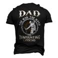 Father Grandpa Dadthe Bowhunting Legend S73 Family Dad Men's 3D Print Graphic Crewneck Short Sleeve T-shirt Black