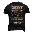 Father Grandpa The Bond Between Papagranddaughter Os One 105 Family Dad Men's 3D Print Graphic Crewneck Short Sleeve T-shirt Black