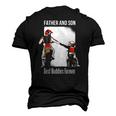 Father And Son Best Buddies Forever Fist Bump Dirt Bike Men's 3D T-Shirt Back Print Black