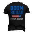 Fourth Of July 4Th July Fireworks Boom Patriotic American Men's 3D T-Shirt Back Print Black
