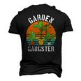 Garden Gangster For Gardener Gardening Vintage Men's 3D T-Shirt Back Print Black