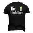 The Gin Father Gin And Tonic Classic Men's 3D T-Shirt Back Print Black