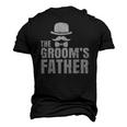 The Grooms Father Wedding Costume Father Of The Groom Men's 3D T-Shirt Back Print Black