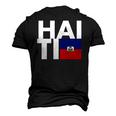 Haiti Flag Haiti Nationalist Haitian Men's 3D T-Shirt Back Print Black