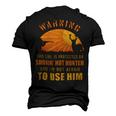 Hunting This Girl Is Protected By A Hunter Men's 3D Print Graphic Crewneck Short Sleeve T-shirt Black