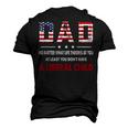 At Least You Dont Have A Liberal Child American Flag Men's 3D T-Shirt Back Print Black