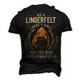 As A Lingerfelt I Have A 3 Sides And The Side You Never Want To See Men's 3D T-shirt Back Print Black