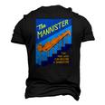 The Mannister The Man Who Can Become A Bannister Men's 3D T-Shirt Back Print Black