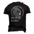 Native American Hustle Hard Urban Gang Ster Clothing Men's 3D T-Shirt Back Print Black