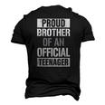 Official Teenager Brother 13Th Birthday Brother Party Men's 3D T-Shirt Back Print Black