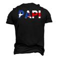 Papi Puerto Rican Dad Mens Puerto Rico Men's 3D T-Shirt Back Print Black