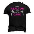 Im A Realtor Ask For My Card Beach Home Realtor Men's 3D T-Shirt Back Print Black