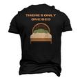Theres Only One Bed Fanfiction Writer Trope Men's 3D T-Shirt Back Print Black