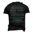 Robles Name Robles Completely Unexplainable Men's 3D T-shirt Back Print Black