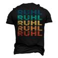 Ruhl Name Shirt Ruhl Family Name V3 Men's 3D Print Graphic Crewneck Short Sleeve T-shirt Black