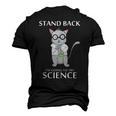 Stand Back Im Going To Try Science Men's 3D Print Graphic Crewneck Short Sleeve T-shirt Black