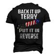 Back It Up Terry Put It In Reverse 4Th Of July Men's 3D T-shirt Back Print Black