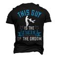 This Guy Is The Father Of The Groom Men's 3D Print Graphic Crewneck Short Sleeve T-shirt Black