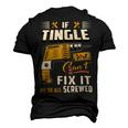 Tingle Blood Runs Through My Veins Name V2 Men's 3D Print Graphic Crewneck Short Sleeve T-shirt Black