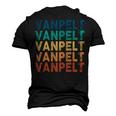 Vanpelt Name Shirt Vanpelt Family Name Men's 3D Print Graphic Crewneck Short Sleeve T-shirt Black