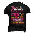 Yes I Do Have A Retirement Plan I Plan On Camping V3 Men's 3D T-shirt Back Print Black