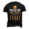 You Are The Most Awesome Dad Fathers Day Gift Men's 3D Print Graphic Crewneck Short Sleeve T-shirt Black