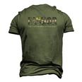 2021 Lightning Fa-Thor Like Dad Only Stronger Men's 3D T-Shirt Back Print Army Green