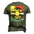 45Th Birthday Vinyl Record Vintage 1977 Men's 3D T-Shirt Back Print Army Green