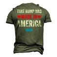 4Th Of July Pregnancy Announcement For Dad To Be Men's 3D T-shirt Back Print Army Green